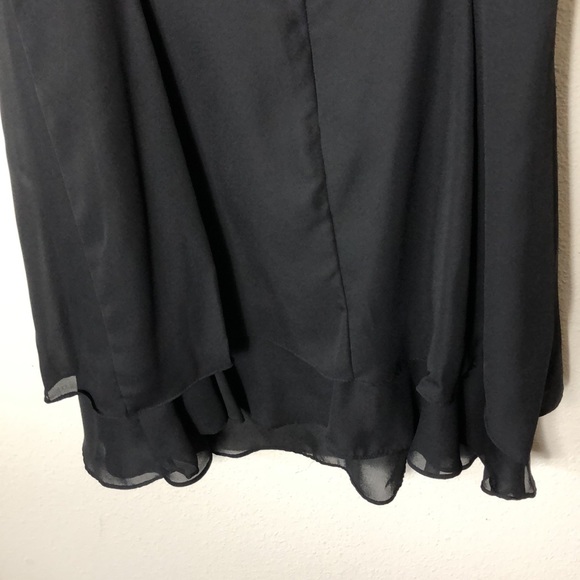VINTAGE MEVISTO BLACK CREW SLEEVELESS SHIFT DRESS 10 - Picture 8 of 8